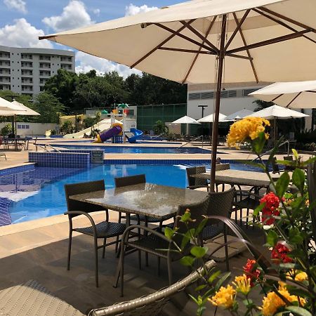 Park Veredas Do Rio Quente Flat 518 - Com Acesso Ao Rio Bagian luar foto