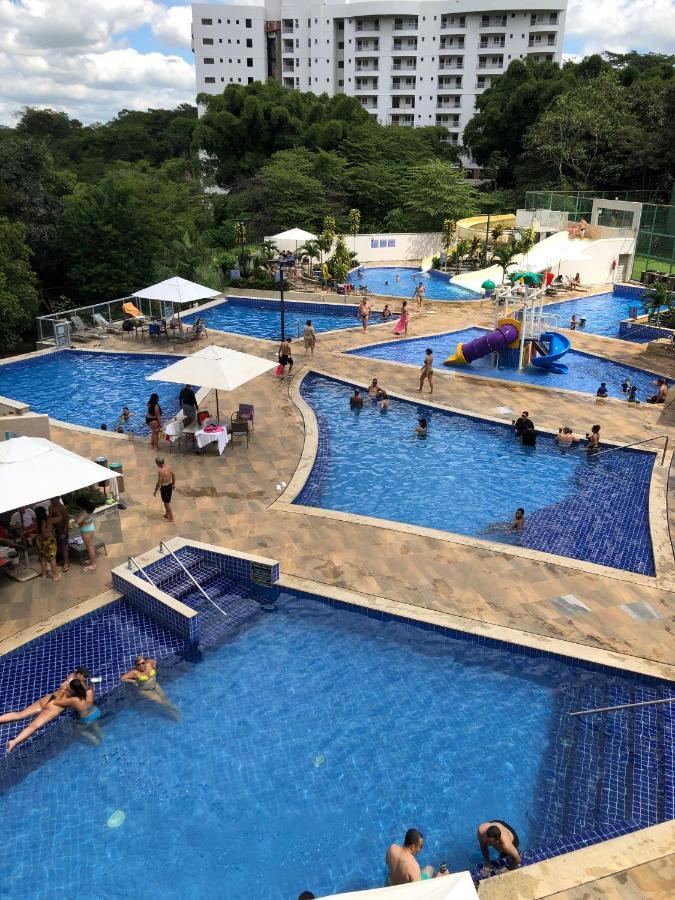 Park Veredas Do Rio Quente Flat 518 - Com Acesso Ao Rio Bagian luar foto