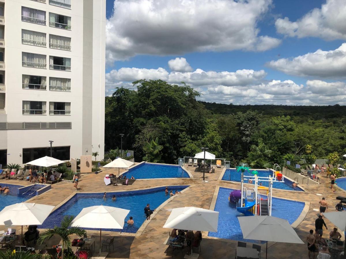 Park Veredas Do Rio Quente Flat 518 - Com Acesso Ao Rio Bagian luar foto