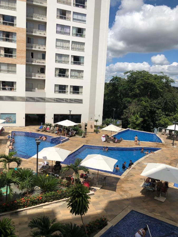 Park Veredas Do Rio Quente Flat 518 - Com Acesso Ao Rio Bagian luar foto